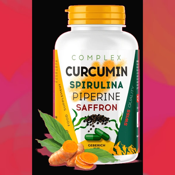 Curcumin Spirulina Piperine